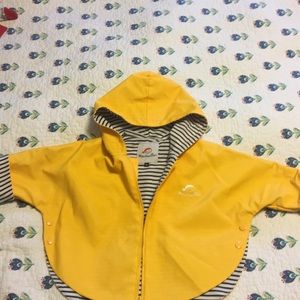 Adorable French boutique rain coat.